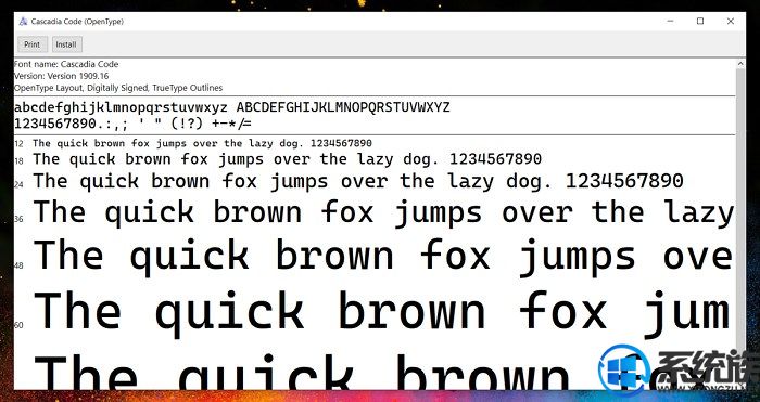 微軟上線全新Cascadia Code字體，用戶可免費下載使用